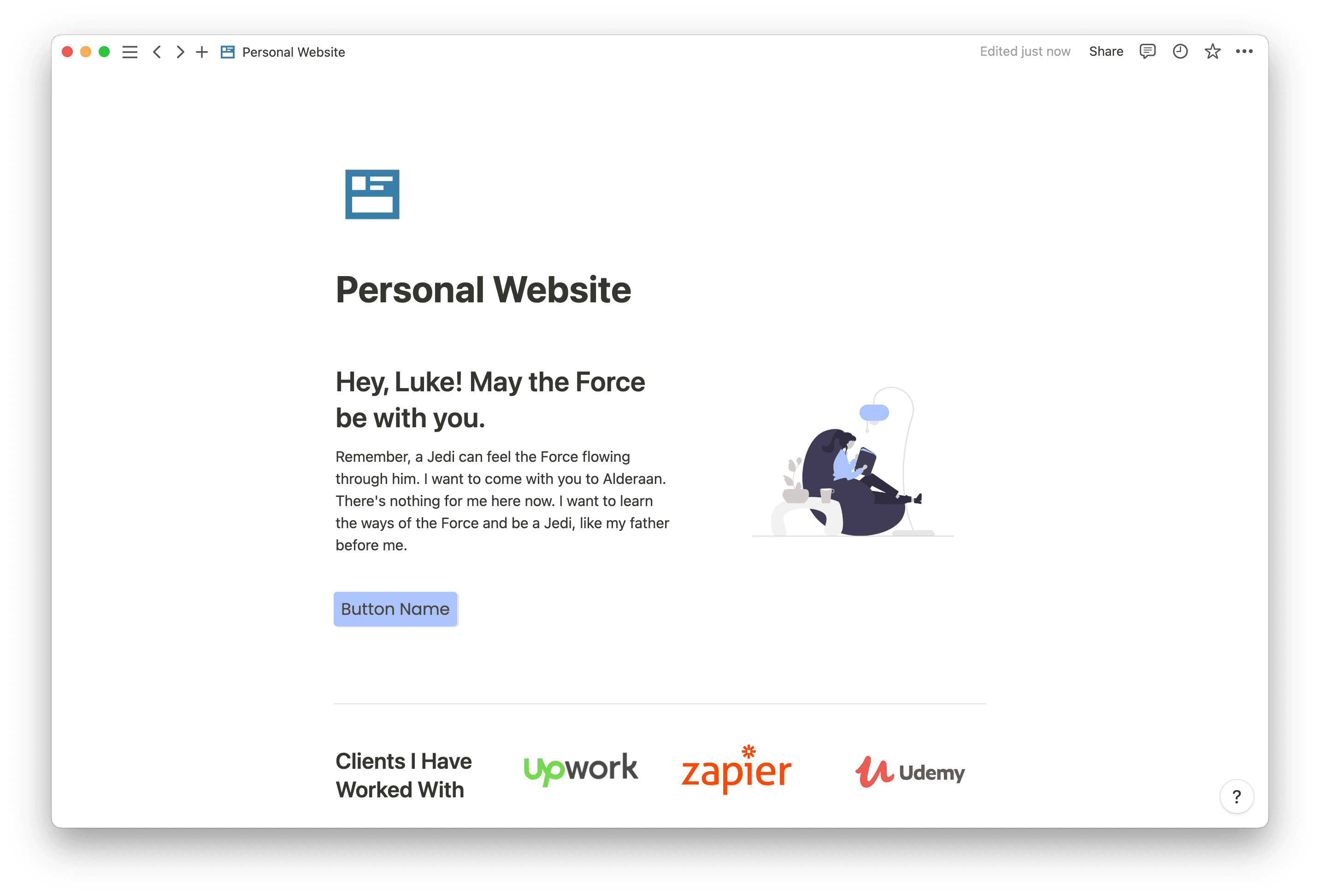 Website project management thumbnail